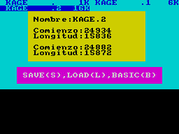 Running screen