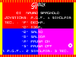Opening screen