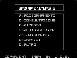 Running screen