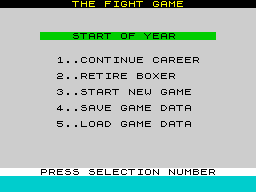 Opening screen