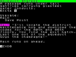 Running screen