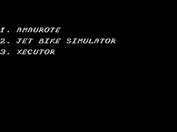 Opening screen