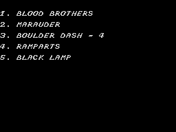 Opening screen