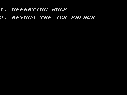 Opening screen