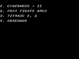 Opening screen