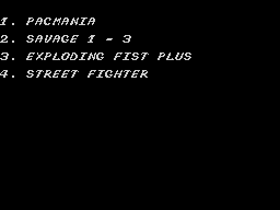 Opening screen