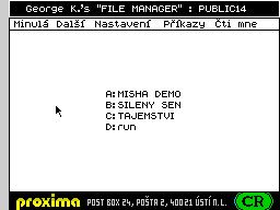 Running screen