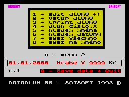 Running screen