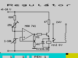 Running screen