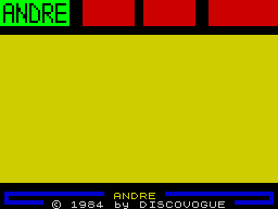 Opening screen