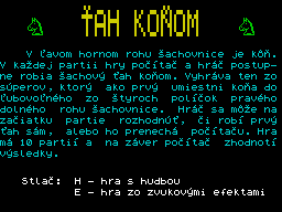 Opening screen