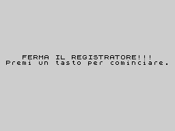 Opening screen