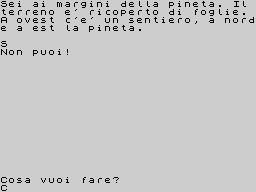 Running screen