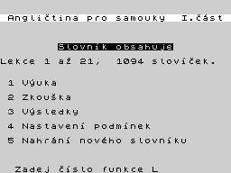 Opening screen