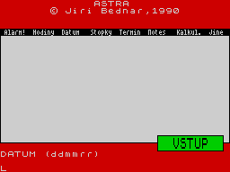 Running screen