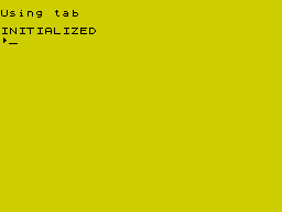 Running screen