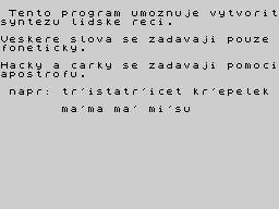 Running screen