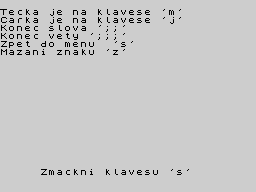 Opening screen