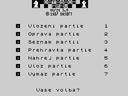 Opening screen