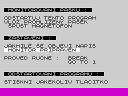 Running screen