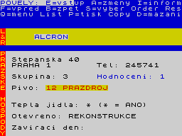 Running screen