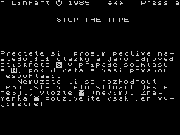 Opening screen