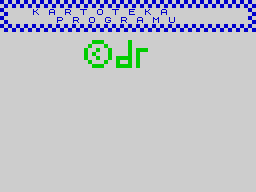 Opening screen