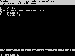 Running screen