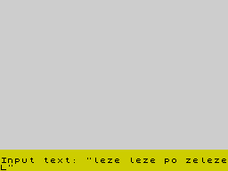 Running screen