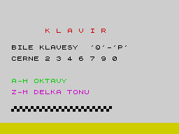 Opening screen