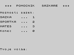 Opening screen