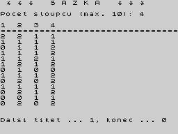 Running screen