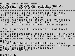 Opening screen