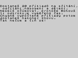 Opening screen