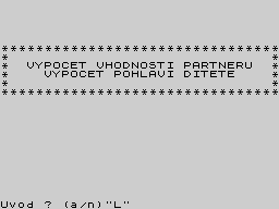 Opening screen