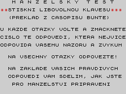 Opening screen