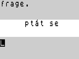 Running screen