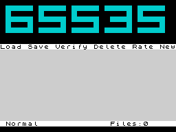 Running screen
