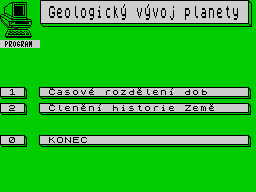 Opening screen
