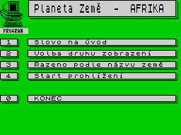 Opening screen