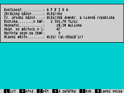 Running screen