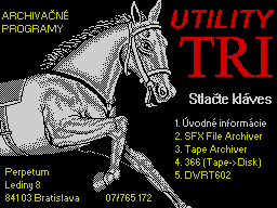 Opening screen