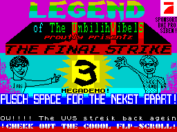 Opening screen