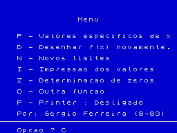 Running screen