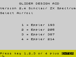 Opening screen