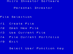 Running screen