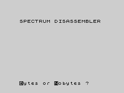 Opening screen