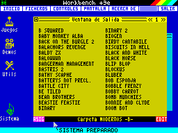 Running screen
