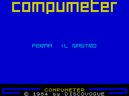 Opening screen