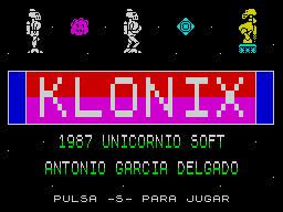 Opening screen